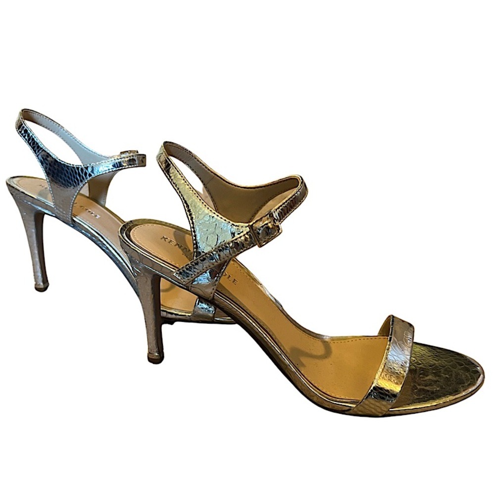 Kenneth Cole Reptile Silver Heels